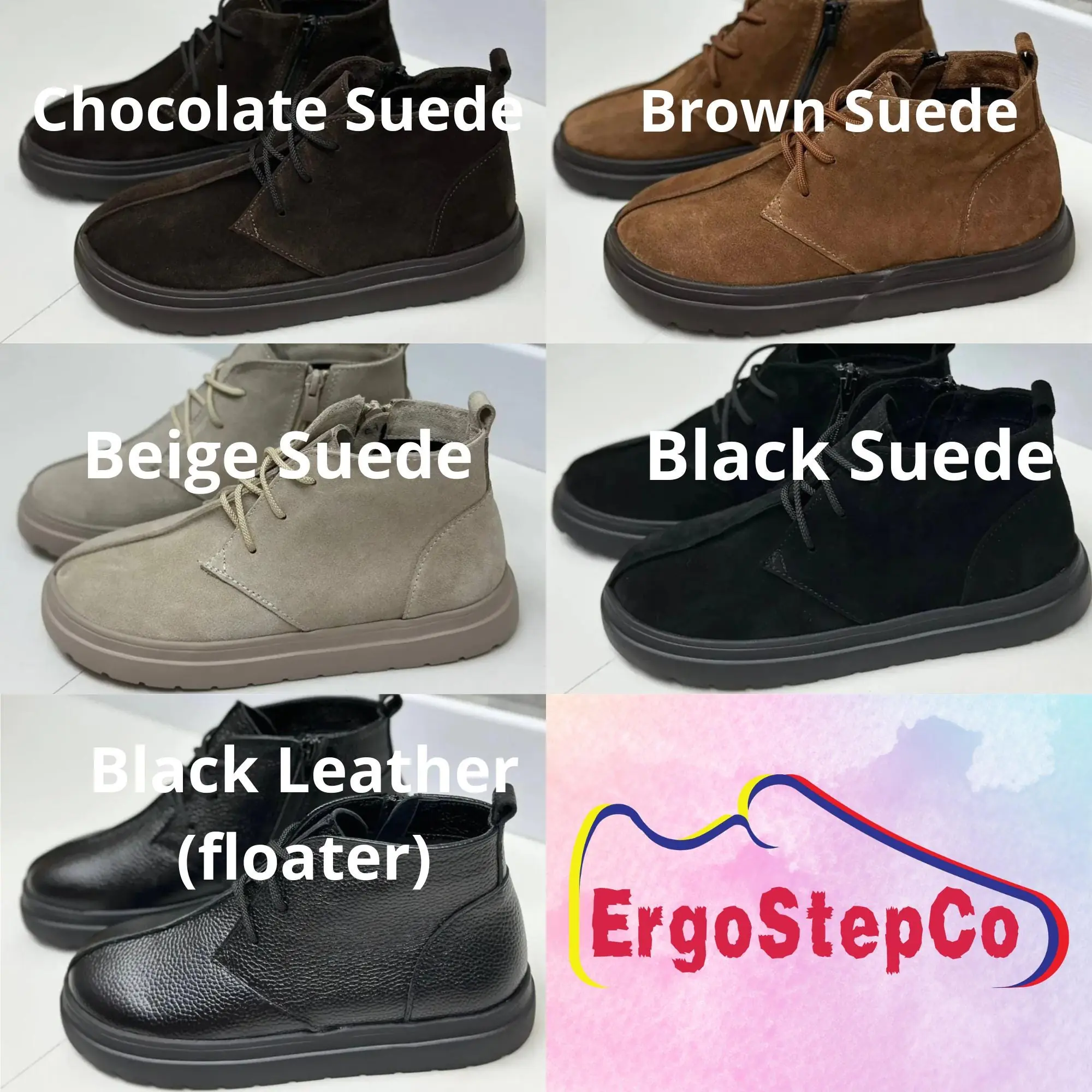 Ankle Boots Suede Or Leather Comfortable Demi Season