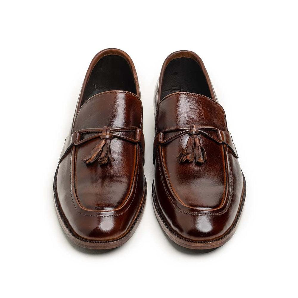 Men's Formal To Casual: Black Oxfords & Brown