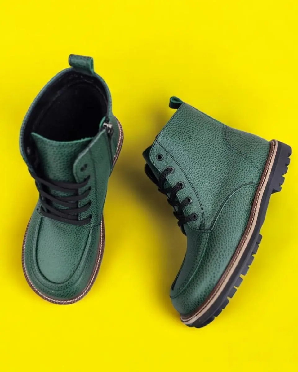 Women Suede Winter Boots Handmade Anatomical Ankle Boots